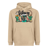 Mushroom fishing mom Heavyweight Hoodie - LillyAllenDesigns