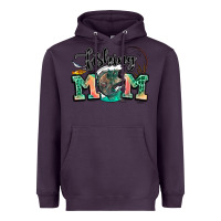 Plum fishing mom Heavyweight Hoodie - LillyAllenDesigns