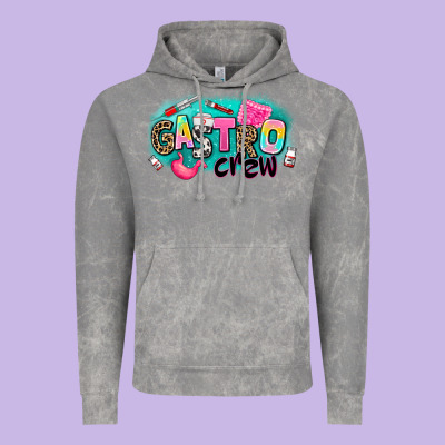 Gastro Crew Vintage Hoodie Designed By Adodesignshop
