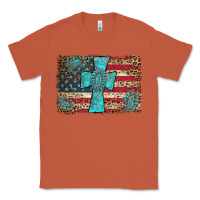 Copper flag and turquoise cross Classic Tee - AdoDesignShop
