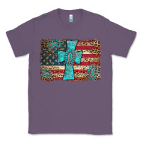 Lavender flag and turquoise cross Classic Tee - AdoDesignShop
