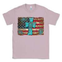 Lilac flag and turquoise cross Classic Tee - AdoDesignShop