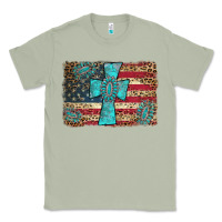 Matcha flag and turquoise cross Classic Tee - AdoDesignShop