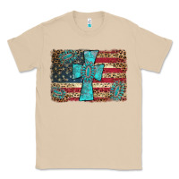 Mushroom flag and turquoise cross Classic Tee - AdoDesignShop