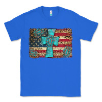 True Royal flag and turquoise cross Classic Tee - AdoDesignShop