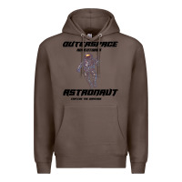 Coffee Outer Space Adventurer Astronaut Premium Hoodie - Bettercallsaul