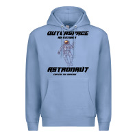 Colony Blue Outer Space Adventurer Astronaut Premium Hoodie - Bettercallsaul