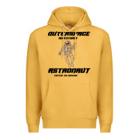 Mustard Outer Space Adventurer Astronaut Premium Hoodie - Bettercallsaul