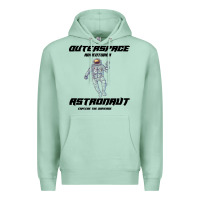 Seafoam Outer Space Adventurer Astronaut Premium Hoodie - Bettercallsaul