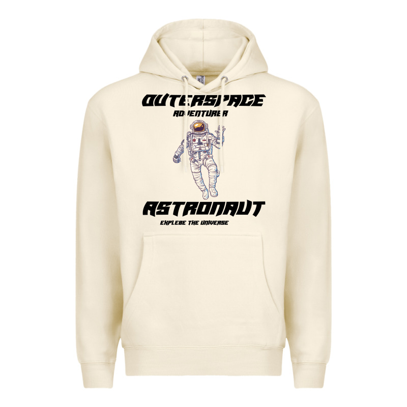 Outer Space Adventurer Astronaut Premium Hoodie by Bettercallsaul | Teevron