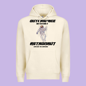 Outer Space Adventurer Astronaut Premium Hoodie Designed By Bettercallsaul