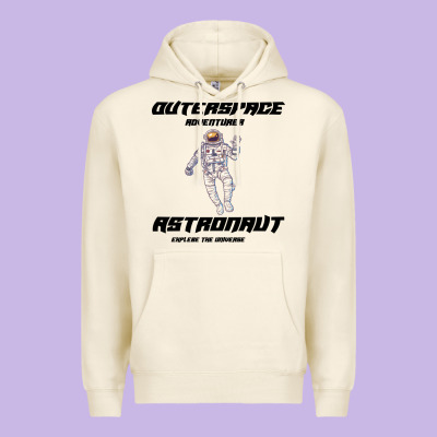 Outer Space Adventurer Astronaut Premium Hoodie Designed By Bettercallsaul