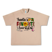 Burro santa's favorite  hair stylist Urban Heavy Tee - AdoDesignShop