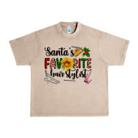 French Oak santa's favorite  hair stylist Urban Heavy Tee - AdoDesignShop