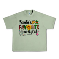 Oil Green santa's favorite  hair stylist Urban Heavy Tee - AdoDesignShop
