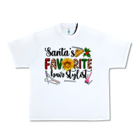 White santa's favorite  hair stylist Urban Heavy Tee - AdoDesignShop