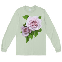 Matcha Silver Lining Rose Long Sleeve Tee - LillyAllenDesigns