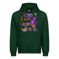 Forest Green yes i can drive a stick Urban Hoodie - CowGirlArtShop