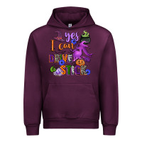 Mauve Wine yes i can drive a stick Urban Hoodie - CowGirlArtShop