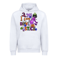 White yes i can drive a stick Urban Hoodie - CowGirlArtShop