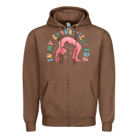 Chestnut in my gymnastics era shinning Zipper Hoodie - MaliasSmallBusiness