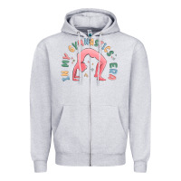 Heather Grey in my gymnastics era shinning Zipper Hoodie - MaliasSmallBusiness