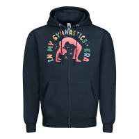 Navy in my gymnastics era shinning Zipper Hoodie - MaliasSmallBusiness