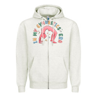Oatmeal Heather in my gymnastics era shinning Zipper Hoodie - MaliasSmallBusiness