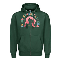 Sports Green in my gymnastics era shinning Zipper Hoodie - MaliasSmallBusiness