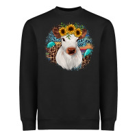 Black western calf Heavyweight Sweatshirt - JahusDesignShop