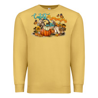 Antique Gold Cutest Pumpkin In The Patch Premium Sweatshirt - LillyAllenDesigns