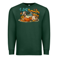 Sports Green Cutest Pumpkin In The Patch Premium Sweatshirt - LillyAllenDesigns