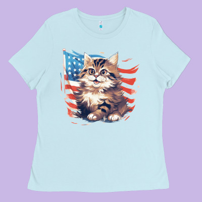 Cat3 Ladies Tee Designed By Unal Design