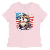 Bubblegum Pink cat3 Ladies Tee - Unal Design