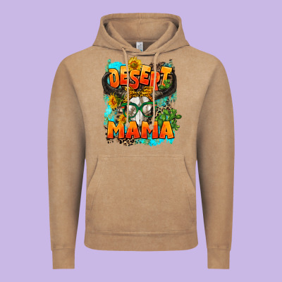 Desert Mama   Leopard Vintage Hoodie Designed By Adodesignshop