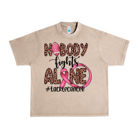 French Oak nobody fights alone #tacklecancer Urban Heavy Tee - JahusDesignShop