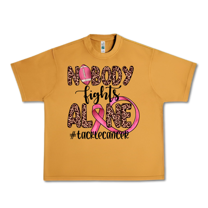 Nobody Fights Alone #tacklecancer Urban Heavy Tee by JahusDesignShop | Teevron