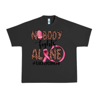 Pigment Black nobody fights alone #tacklecancer Urban Heavy Tee - JahusDesignShop