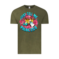 Vintage Olive just call me princess Vintage Tee - AdoDesignShop