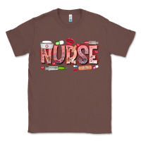 Chestnut Nurse Valentine Classic Tee - CowhideDigitalArt