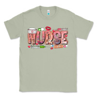 Matcha Nurse Valentine Classic Tee - CowhideDigitalArt