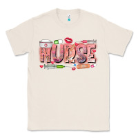 Natural Nurse Valentine Classic Tee - CowhideDigitalArt
