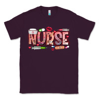 Plum Nurse Valentine Classic Tee - CowhideDigitalArt