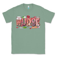 Sage Nurse Valentine Classic Tee - CowhideDigitalArt