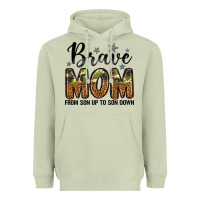 Matcha brave mom from son up to son down Heavyweight Hoodie - LillyAllenDesigns