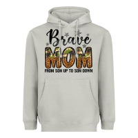 Brave Mom From Son Up To Son Down Heavyweight Hoodie | Teevron
