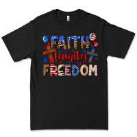 Black faith family freedom Premium Tee - texasbilliewilder