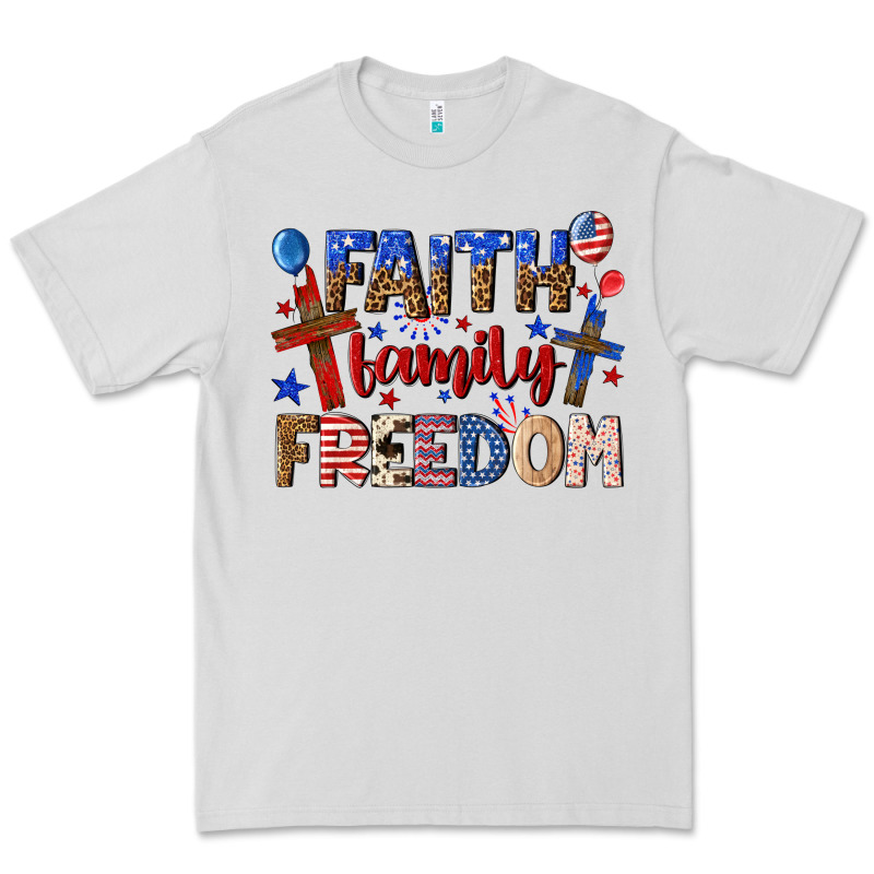 Faith Family Freedom Premium Tee by texasbilliewilder | Teevron