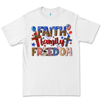 White faith family freedom Premium Tee - texasbilliewilder