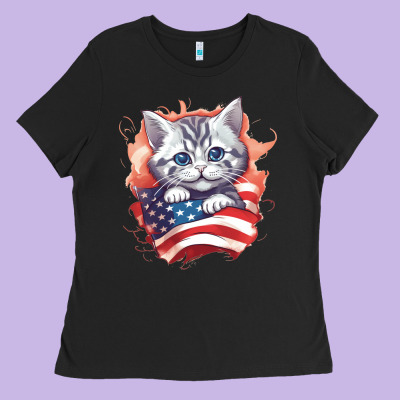 Cat6 Ladies Tee Designed By Unal Design